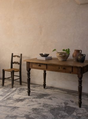 Italian Rustic Country Table, 1800s-PPI-1798260