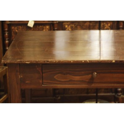 Italian Rustic Table in Fir Wood, 1880s-RAQ-697598