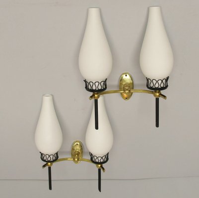 Italian Sconces, 1950s, Set of 2-NE-667354