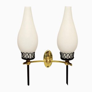 Italian Sconces, 1950s, Set of 2-NE-667354