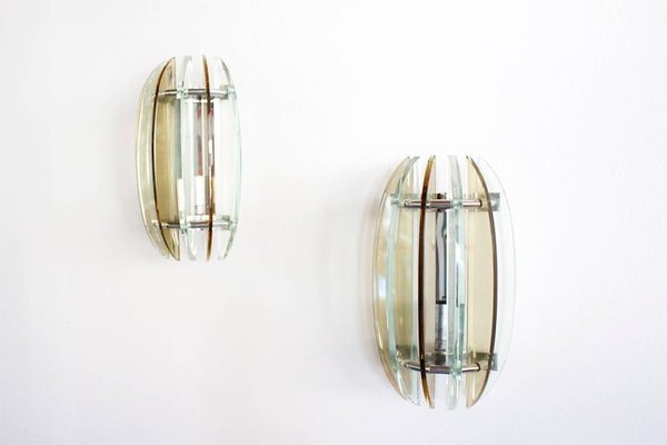 Italian Sconces from Veca, Set of 2-QT-1263352