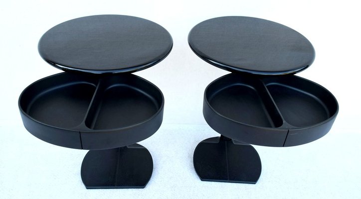 Italian Servese Nightstands by Studio Kairos for B&B Italia, 1980, Set of 2-WF-903662