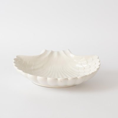 Italian Shell-Shaped Bowl from Bassano, 1950s-IXK-1348951