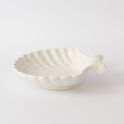 Italian Shell-Shaped Bowl from Bassano, 1950s-IXK-1348951