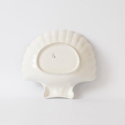 Italian Shell-Shaped Bowl from Bassano, 1950s-IXK-1348951