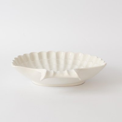 Italian Shell-Shaped Bowl from Bassano, 1950s-IXK-1348951