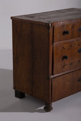 Italian Sicilian Chest of Drawers in Briar Wood, Late 1800s-RCE-1773426