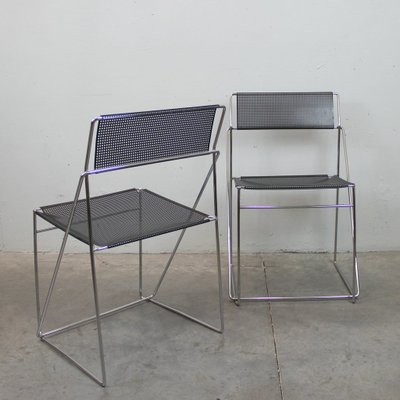 Italian Side Chair by Niels Jorgen Haugesen for X-Line, 1970s-NE-664140