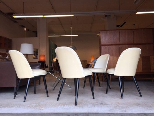 Italian Side Chairs, 1950s, Set of 4-WSA-831446