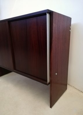 Italian Sideboard in Rosewood and Aluminum from MIM Concept, 1970s-UIW-1097921