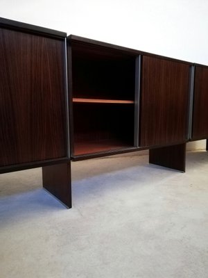 Italian Sideboard in Rosewood and Aluminum from MIM Concept, 1970s-UIW-1097921