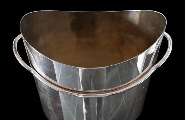 Italian Silver-Plated Champagne Bucket from Boras-RIK-1760055