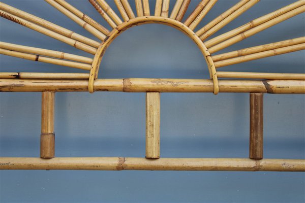 Italian Solid Bamboo Headboard, 1950s-EH-1240296