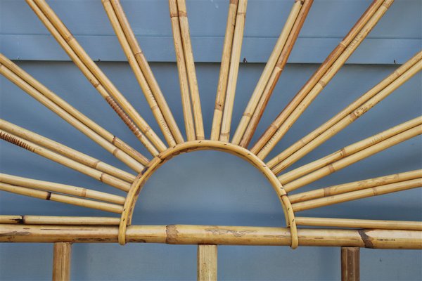 Italian Solid Bamboo Headboard, 1950s-EH-1240296