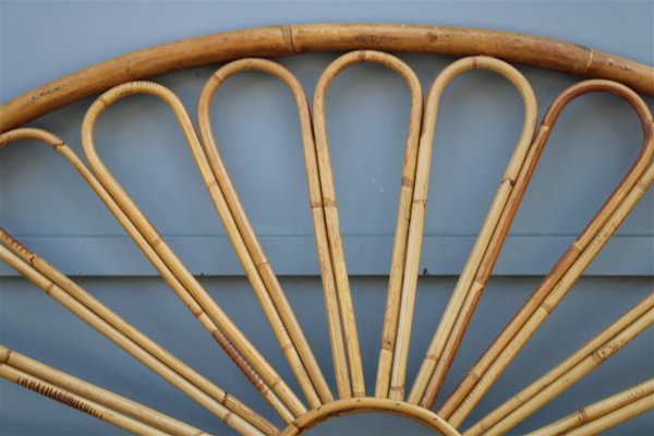 Italian Solid Bamboo Headboard, 1950s-EH-1240296