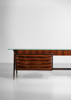 Italian Solid Wood Sideboard or Console by Vittorio Dassi, 1960s-YU-1312256