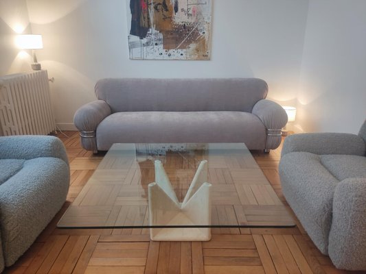 Italian Space Age 3-Seater Sofa, 1970s-ILR-1786743