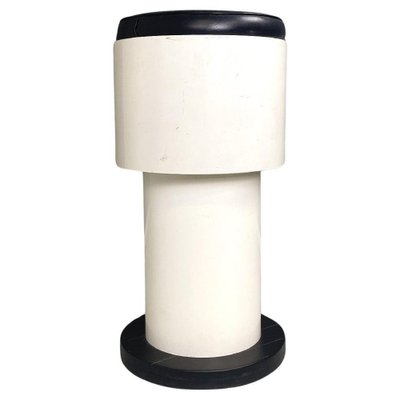 Italian Space Age Black and White High Bar Stool, 1960s-GDD-1761415