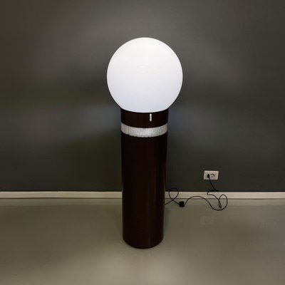 Italian Space Age Brown Floor Lamp by Gae Aulenti for Artemide, 1970s-GDD-1794010