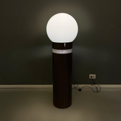 Italian Space Age Brown Floor Lamp by Gae Aulenti for Artemide, 1970s-GDD-1794010