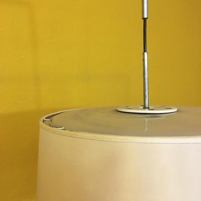 Italian Space Age Marble Base & Steel Structure Telescopic Floor Lamp, 1970s-GDD-1096641