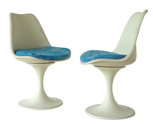 Italian Space Age Tulip Chairs, Set of 2-GKB-1763335