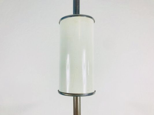 Italian Space Age White Metal Chandelier, 1960s-PUK-555367