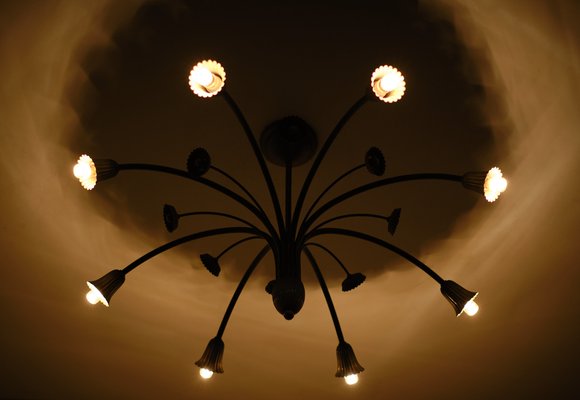 Italian Spider Chandelier, 1958-GCG-1417298