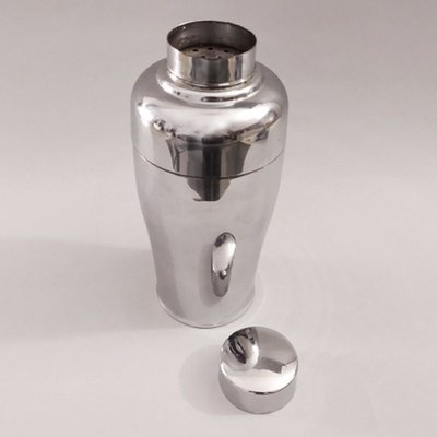 Italian Stainless Steel Alfra Cocktail Shaker by Carlo Alessi, 1960s-QGR-899865