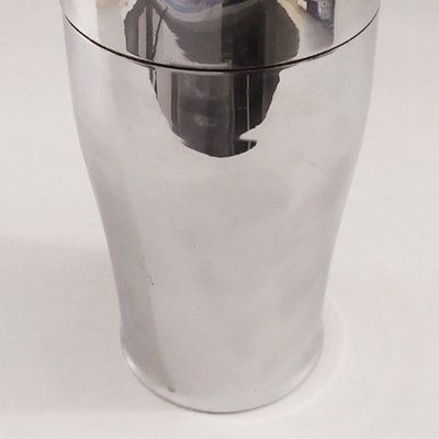 Italian Stainless Steel Alfra Cocktail Shaker by Carlo Alessi, 1960s-QGR-899865