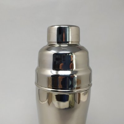 Italian Stainless Steel Cocktail Shaker, 1960s-QGR-844740