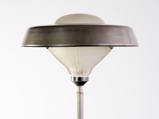 Italian Steel and Glass Talia Floor Lamp by Studio BBPR for Artemide, 1962-FMT-1275162