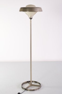 Italian Steel and Glass Talia Floor Lamp by Studio BBPR for Artemide, 1962-FMT-1275162