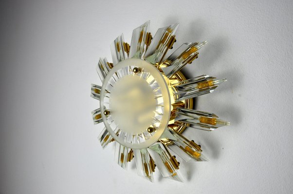 Italian Sun Sconce by Oscar Torlasco for Stilkronen, 1970-EJE-1174550