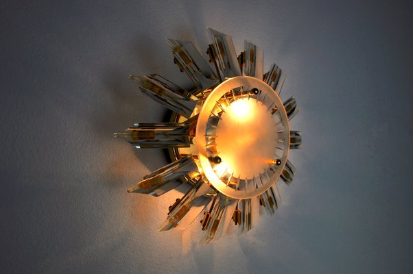 Italian Sun Sconce by Oscar Torlasco for Stilkronen, 1970-EJE-1174550