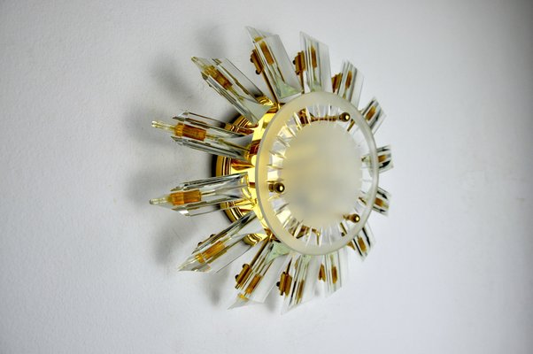 Italian Sun Sconce by Oscar Torlasco for Stilkronen, 1970-EJE-1174550