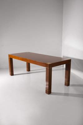 Italian Table with Brass Edges in the style of Renato Polidori, 1980s-RCE-1791603