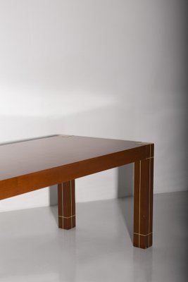 Italian Table with Brass Edges in the style of Renato Polidori, 1980s-RCE-1791603