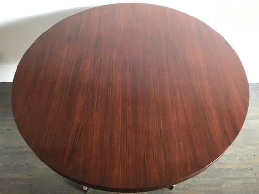 Italian Table with Wooden Top, 1950s-CC-1454858