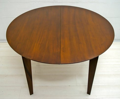 Italian Teak Dining Table and 6 Chairs by Edmondo Palutari for Dassi, 1950s, Set of 7-FER-901308