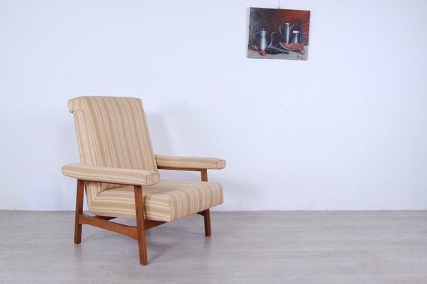 Italian Teak Lounge Chair, 1960s-XSG-846983