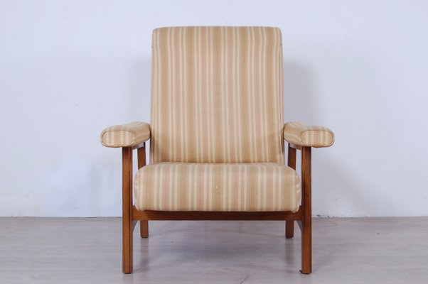 Italian Teak Lounge Chair, 1960s-XSG-846983