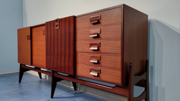 Italian Teak Sideboard, 1960s-MTX-887696