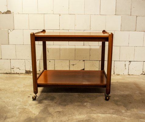 Italian Teak Trolley, 1950s-VCV-551065