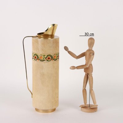 Italian Thermal Jug in Wood from A. Tura, 1950s-VMM-1331012