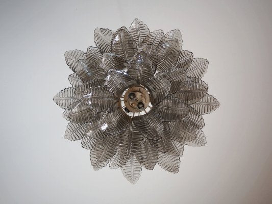 Italian Three-Tier Smoked Felci Glass Chandelier, 1990-FHZ-1820035