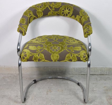 Italian Tricia Guild Series Fabric Chairs with Steel Frame, 1970s, Set of 2-WFB-739345