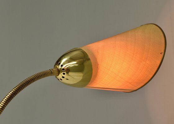 Italian Triennale Floor Lamp in Brass from Arredoluce, 1950-TE-1388024