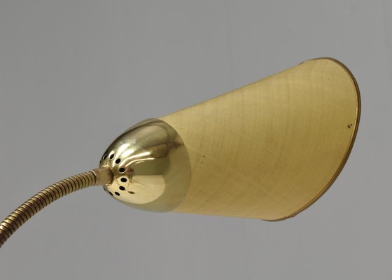 Italian Triennale Floor Lamp in Brass from Arredoluce, 1950-TE-1388024