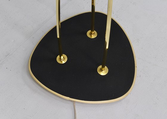 Italian Triennale Floor Lamp in Brass from Arredoluce, 1950-TE-1388024